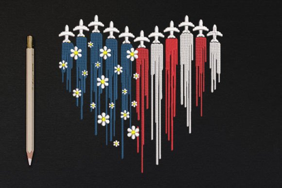 American Flag 4th of July Embroidery Review