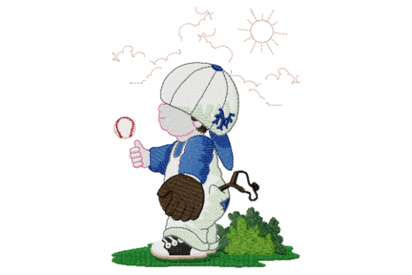Baseball Boy Embroidery Design Review