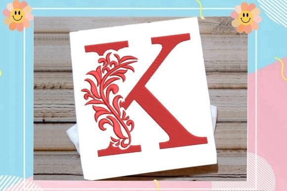 Beautiful Monogram Letter K Review for Business Use