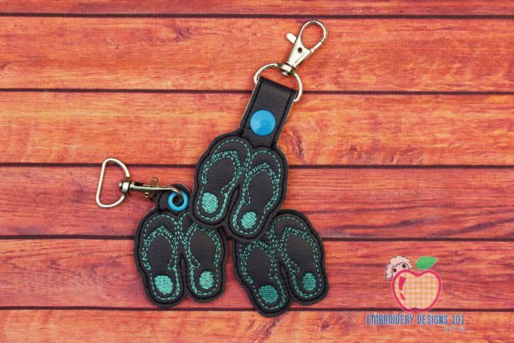 Flip Flops ITH Key Fob Pattern Review