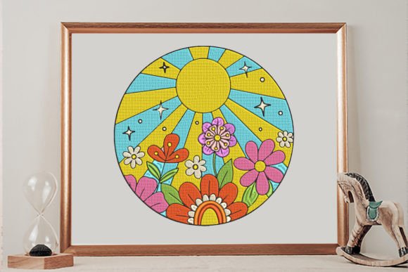 Groovy Retro Sun Embroidery Review