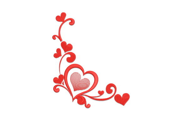 Heart Corner Embroidery Design Review