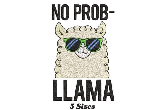 No Problem Llama Embroidery Review