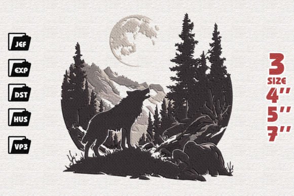 Wolf Moon Embroidery Review